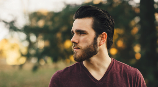 young grieving man