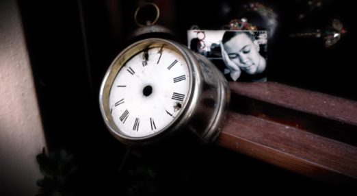 Pocket watch and photo